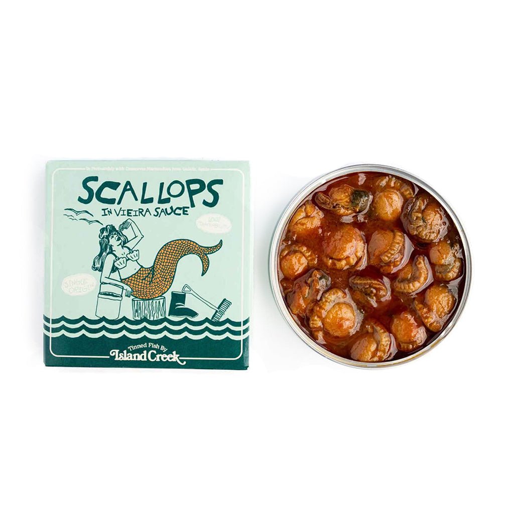 Island Creek x Mariscadora Scallops in Vieira Sauce Boston General Store