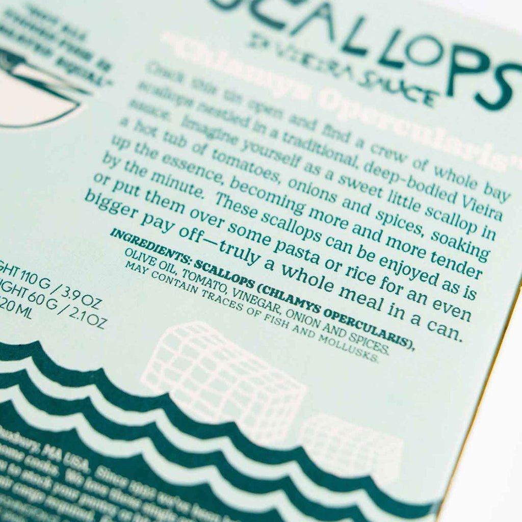 Island Creek x Mariscadora Scallops in Vieira Sauce Boston General Store