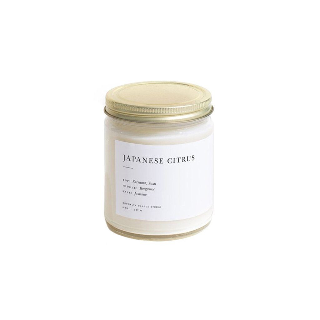 Japanese Citrus Minimalist Candle Boston General Store