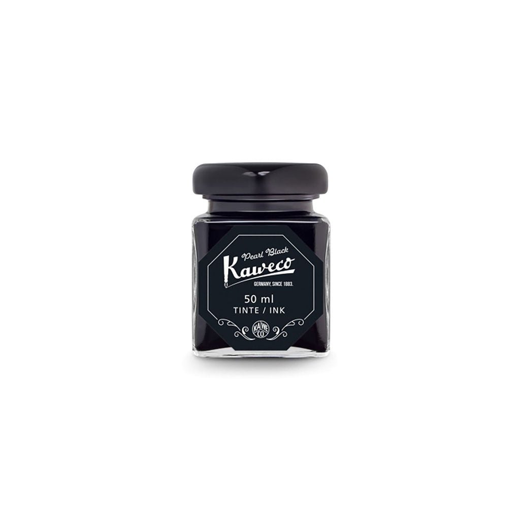Kaweco Ink Bottle - 50 mL Pearl Black   at Boston General Store