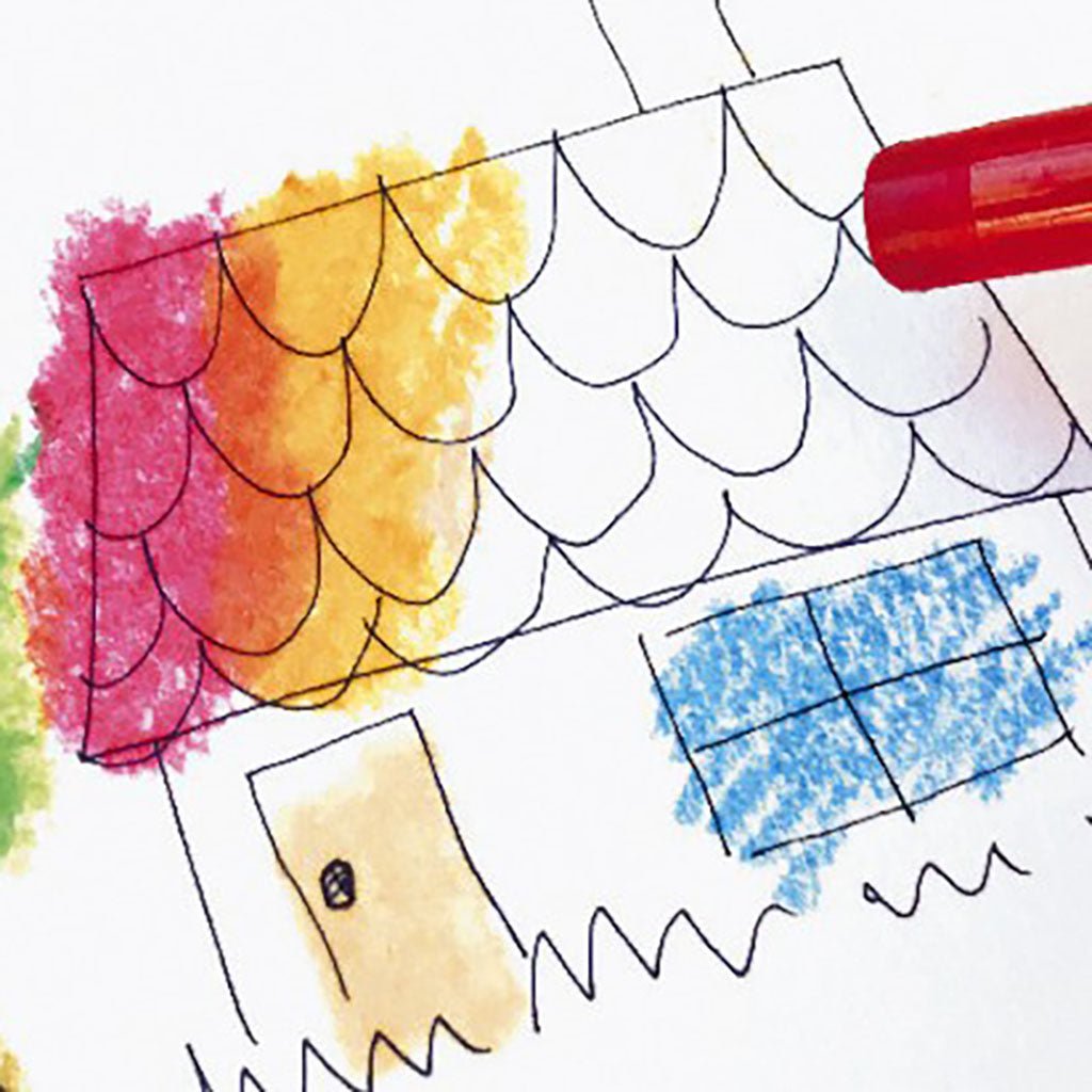 Kokuyo Transparent Crayon, Set of 10 | Boston General Store