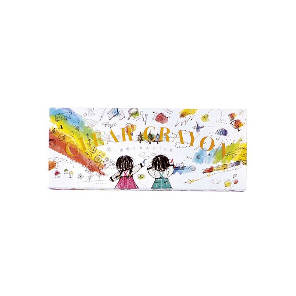 Kokuyo Transparent Crayon, Set of 10 | Boston General Store