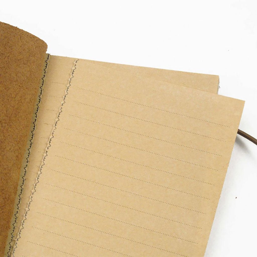 La Compagnie Du Kraft Refillable Leather Journal - A6    at Boston General Store