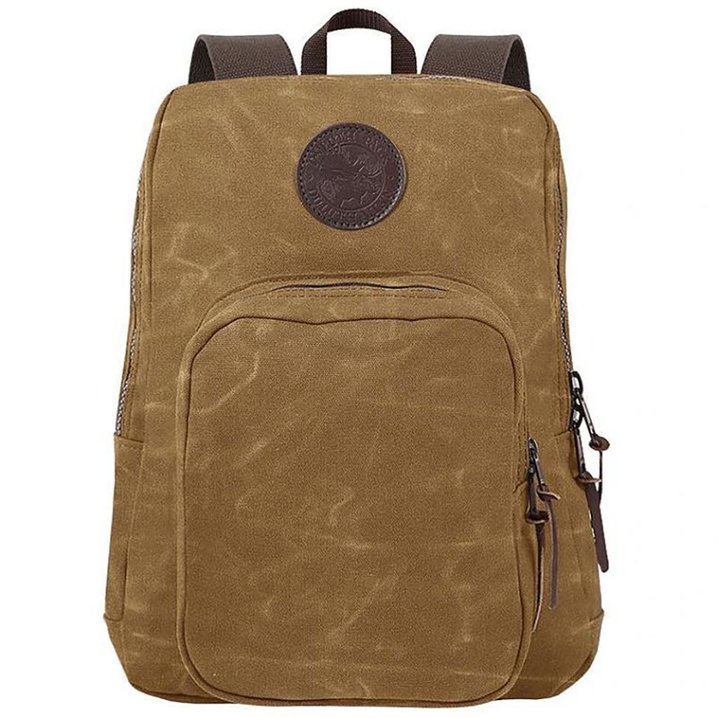 Large Standard Backpack Waxed Olive Drab   at Boston General Store