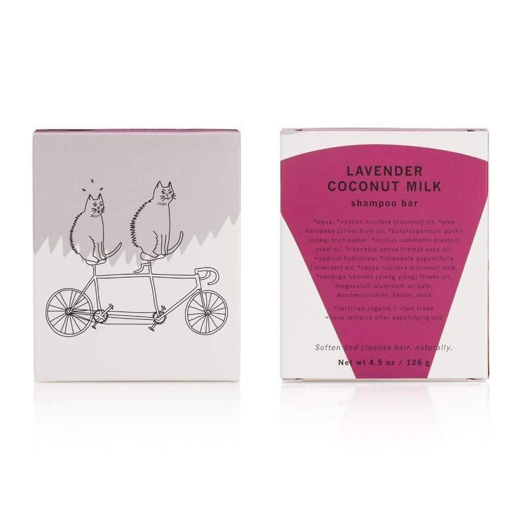 Lavender Coconut Milk Shampoo Bar Boston General Store