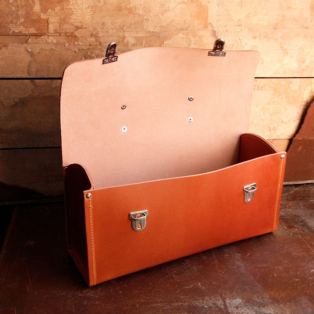 Leather Tool Bag    at Boston General Store