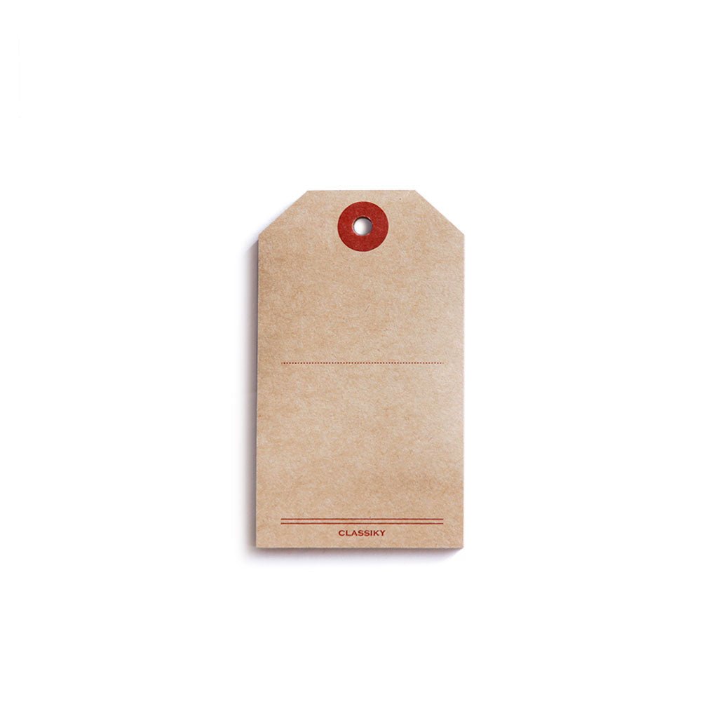 Classiky Luggage Tag Sticky Notes | Boston General Store
