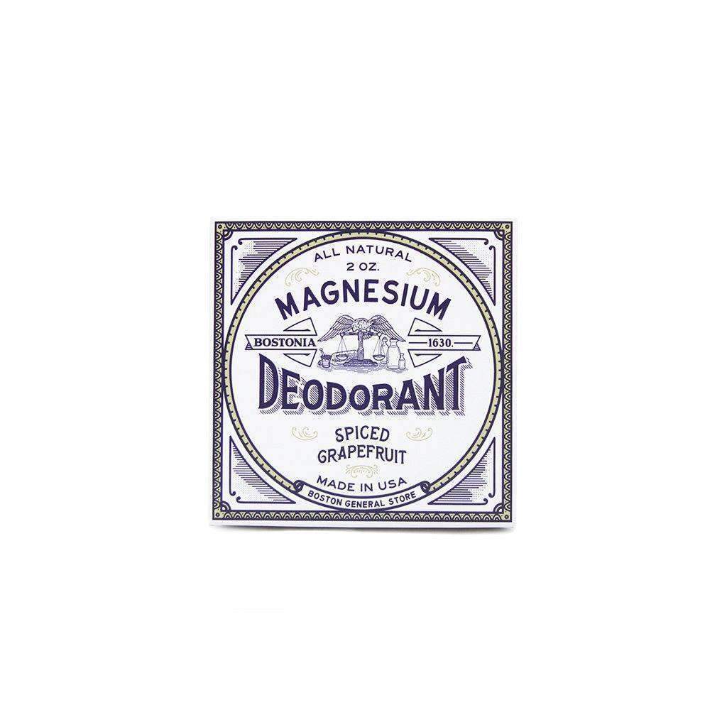 Magnesium Deodorant Tea Tree and Lemongrass   at Boston General Store
