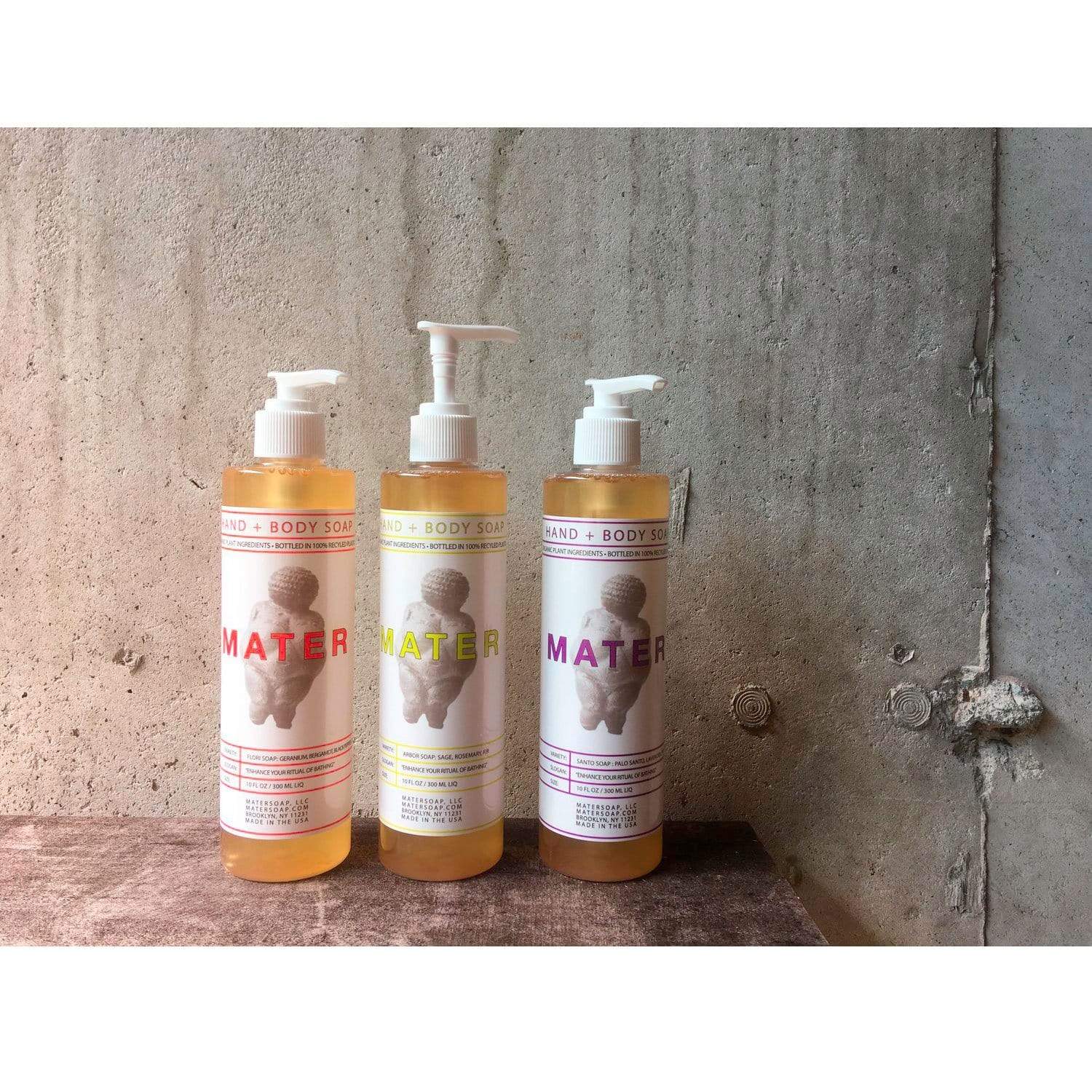 Mater Flori Hand + Body Soap Boston General Store