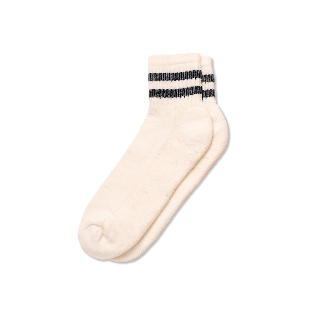 Merino Activity Quarter Crew Socks Natural   at Boston General Store