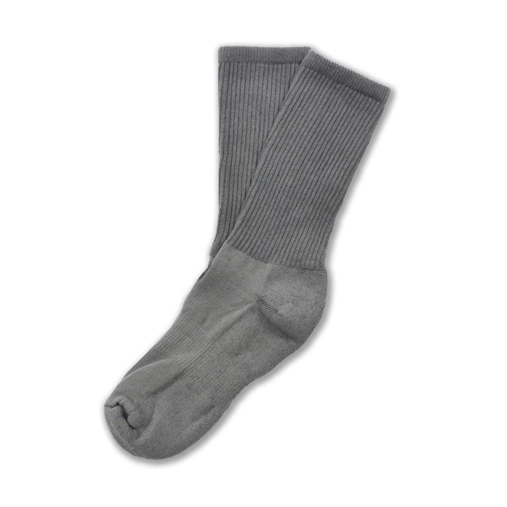 Mill-Spec Sport Socks with Anti-Microbial Silver Grey   at Boston General Store