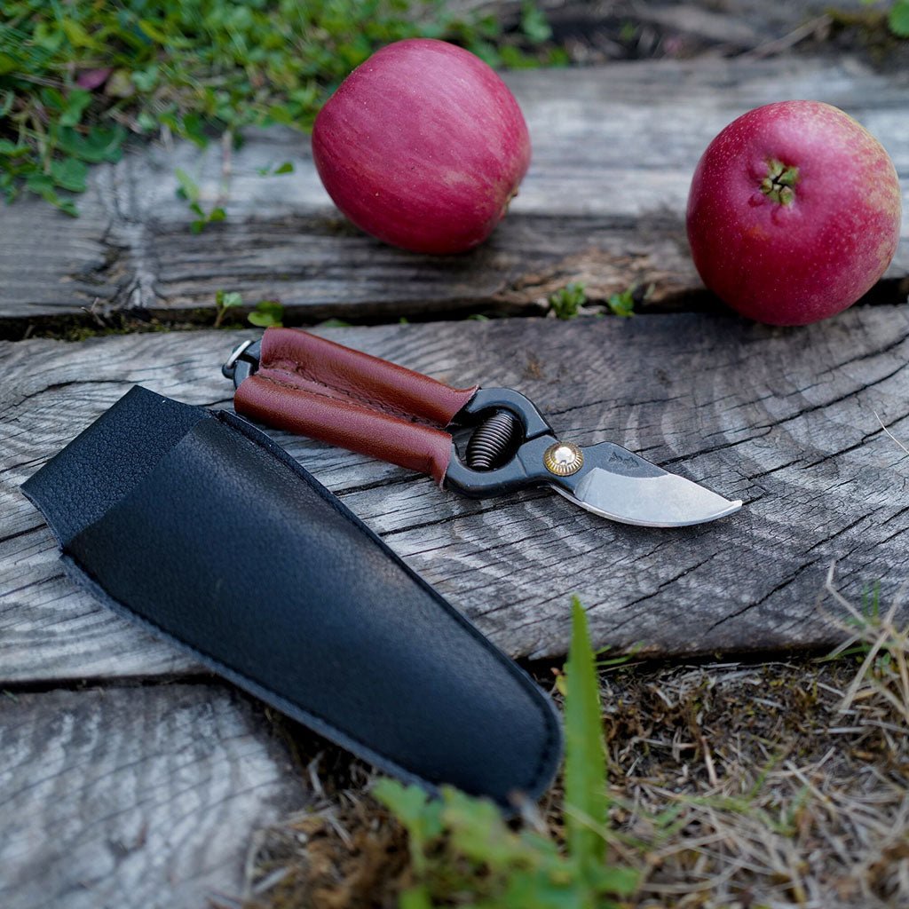 Mini Secateurs with Leather Grips by Niwaki | Boston General Store