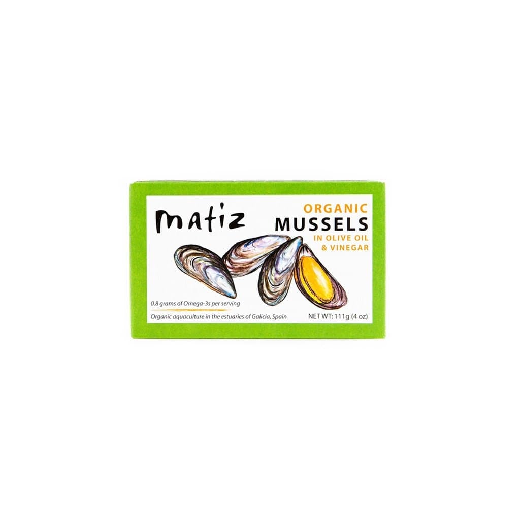 Mussels in Organic Olive Oil Boston General Store