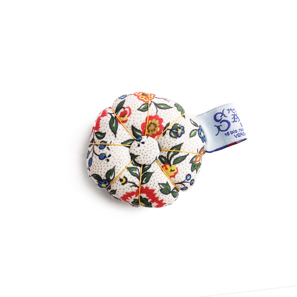 Napoleon's Indienne Fabric Pin Cushion    at Boston General Store