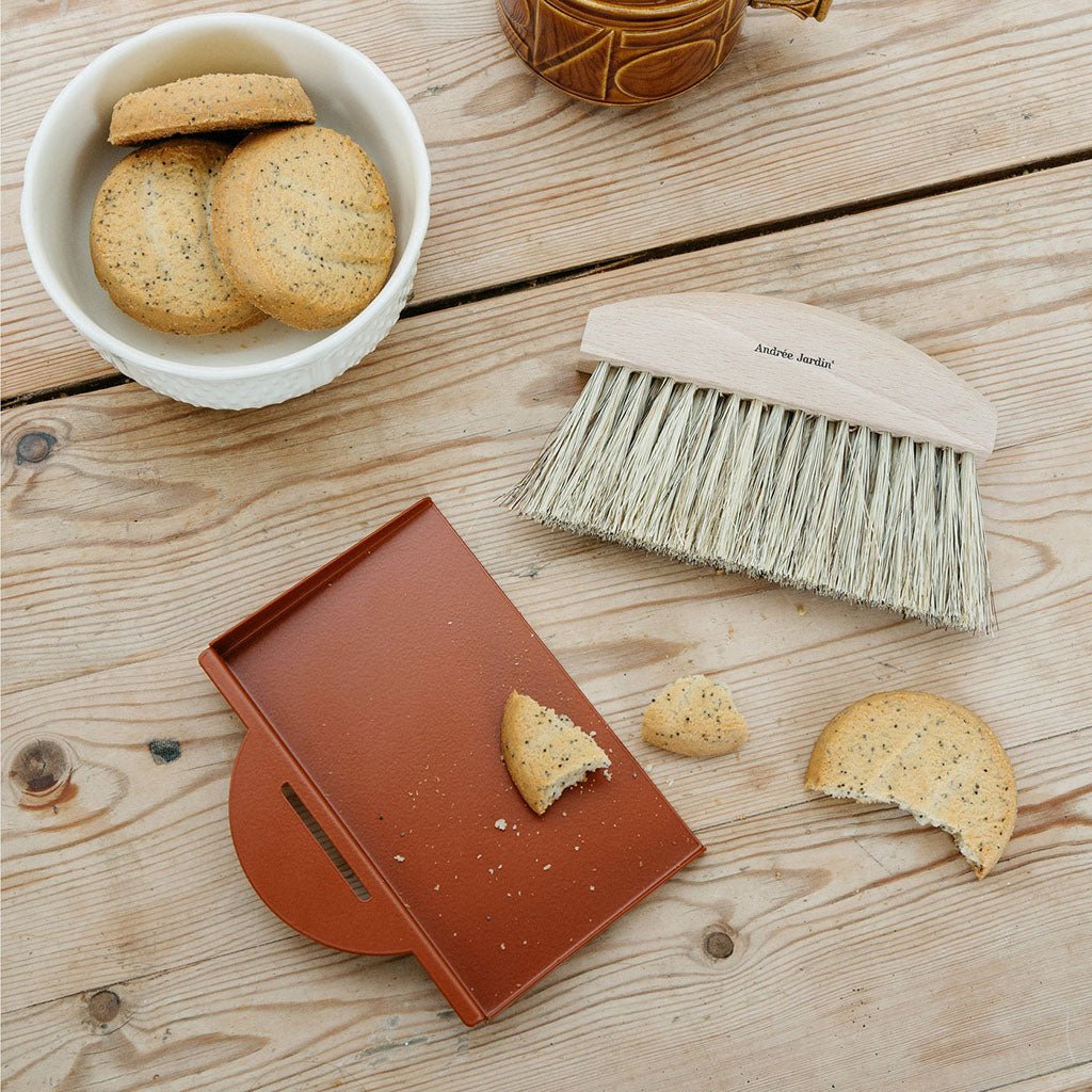 Andrée Jardin Natural Bristle Hand Brush + Dustpan | Boston