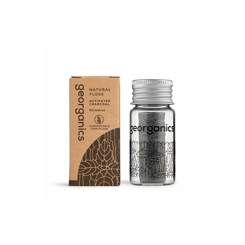 Natural Floss Charcoal   at Boston General Store