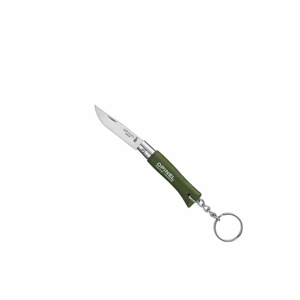 No. 4 Keychain Knife Forest Green   at Boston General Store
