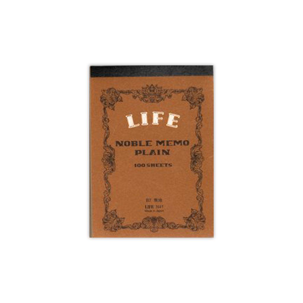 Noble Series Plain Notebook B7   at Boston General Store