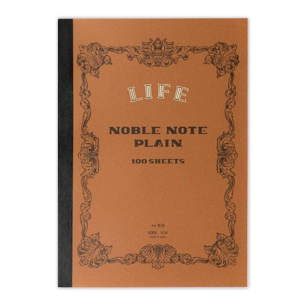 Noble Series Plain Notebook A4   at Boston General Store