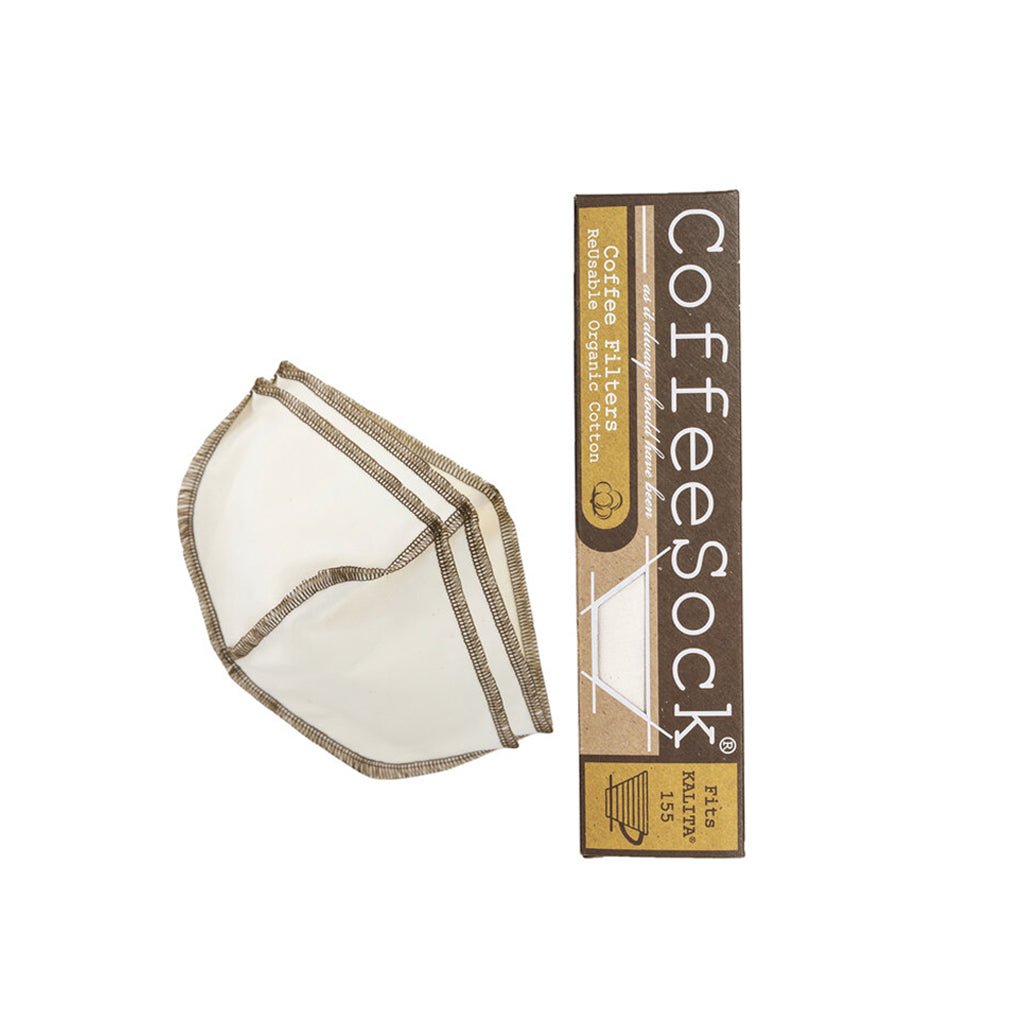 Aeropress Organic and ReUsable Coffee Cotton Filters-CoffeeSock