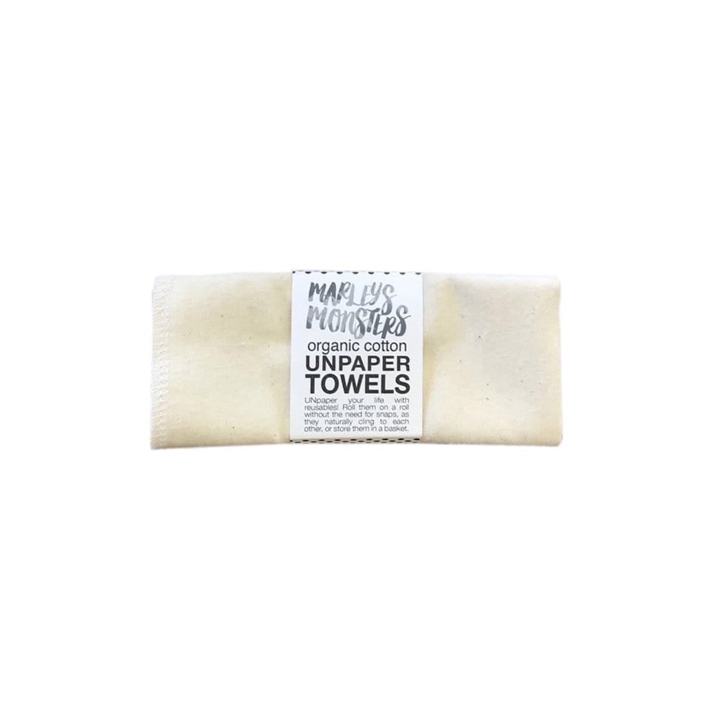 Organic Cotton UnPaper Towel, 6-pack White   at Boston General Store