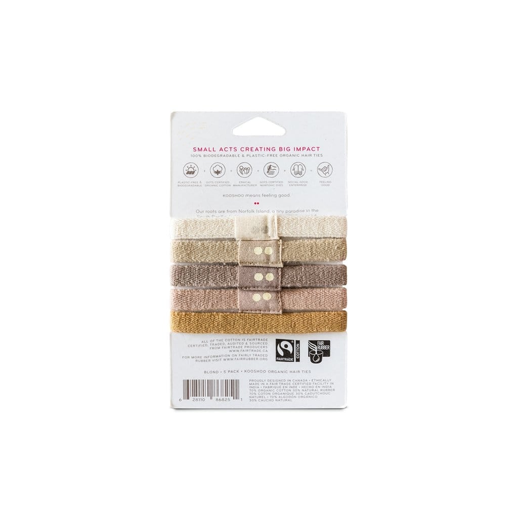 Organic Hair Ties    at Boston General Store