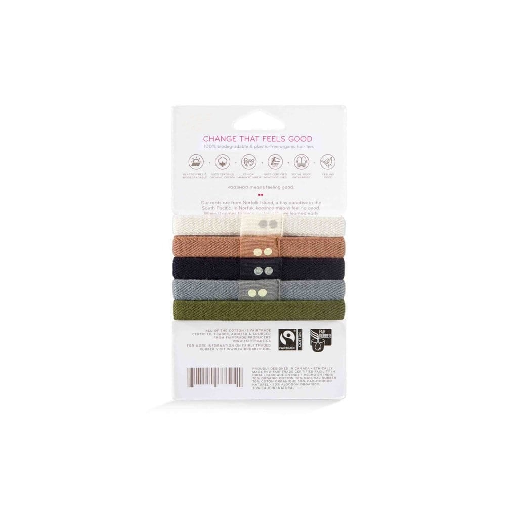 Organic Hair Ties    at Boston General Store