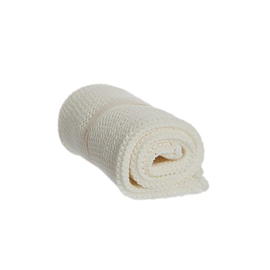 Organic Knitted Washcloth White   at Boston General Store