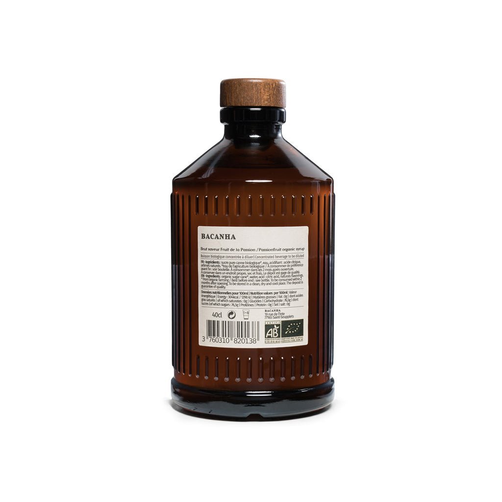 Organic Raw Passionfruit Syrup Boston General Store