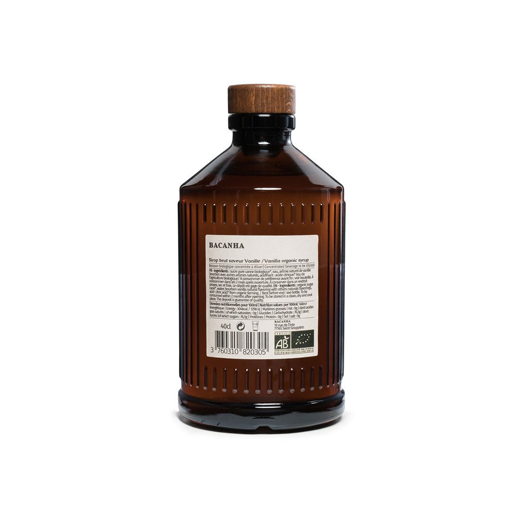 Organic Raw Vanilla Syrup    at Boston General Store