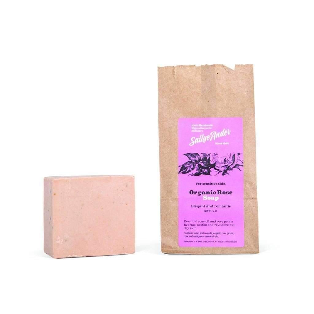 Organic Rose Essential Soap    at Boston General Store