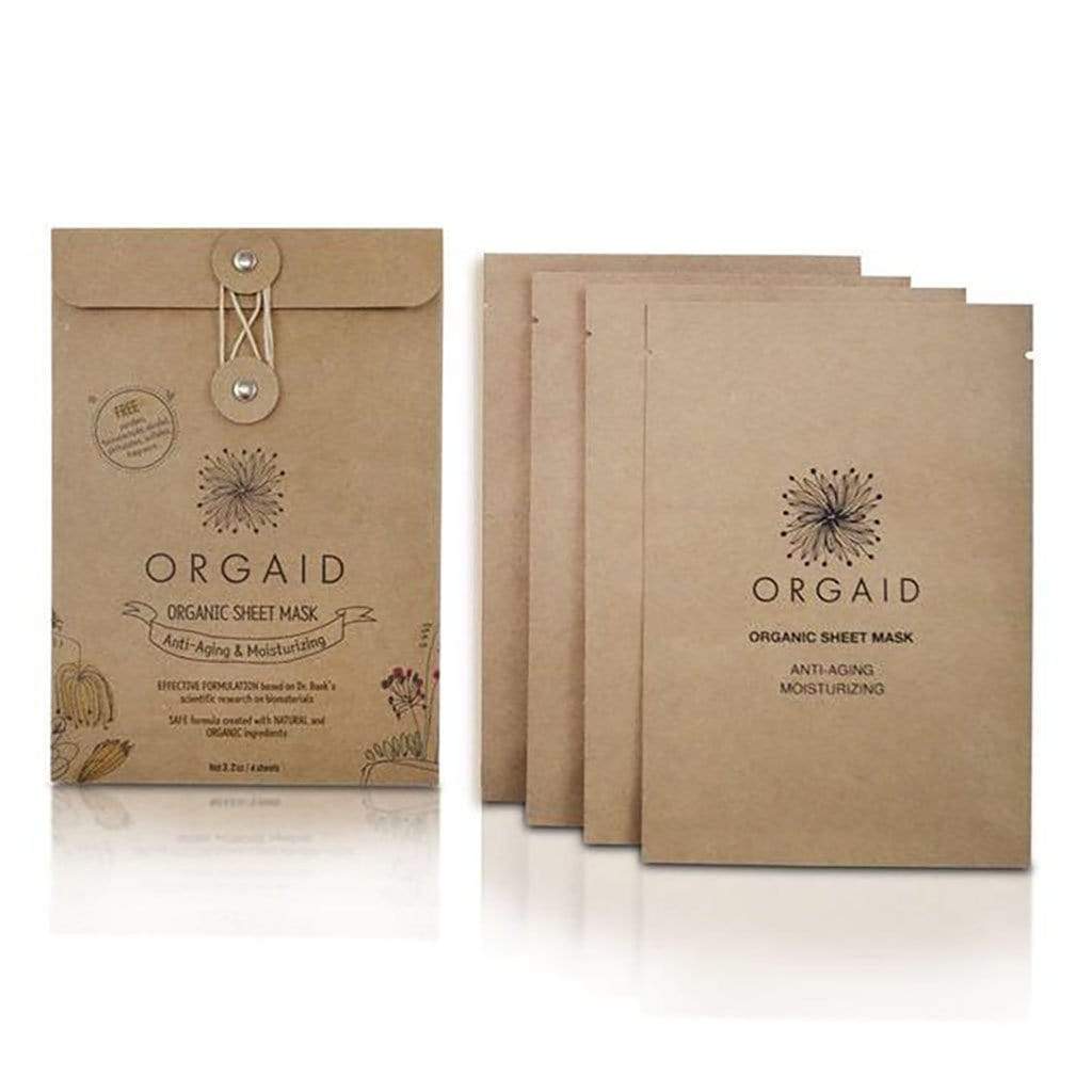 Organic Sheet Mask Box (4 sheets)    at Boston General Store