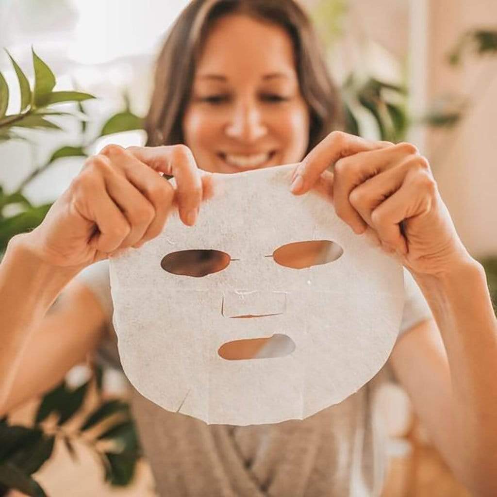 Organic Sheet Mask Box (4 sheets)    at Boston General Store