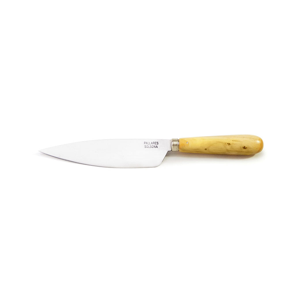 Carbon + Boxwood Kitchen Knife 16 cm   at Boston General Store