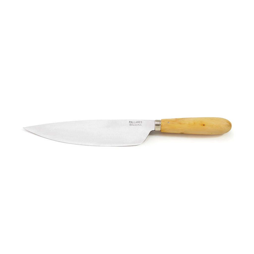 Carbon + Boxwood Kitchen Knife 22 cm   at Boston General Store