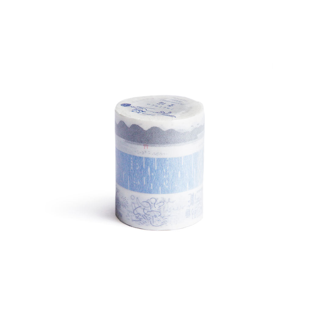 Washi Tape 3 Pack - Shimanami, Rain, France    at Boston General Store