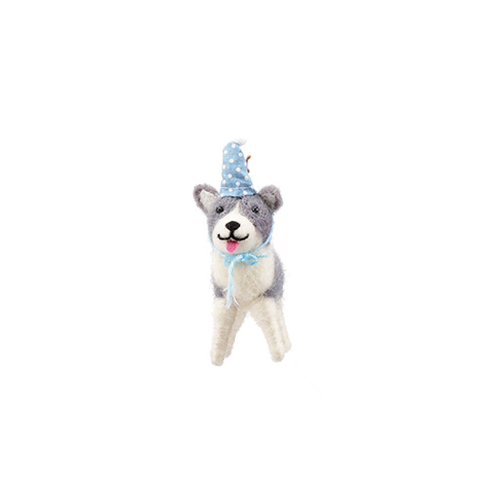 Party Dog Holiday Ornament    at Boston General Store