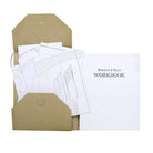 Open Merchant and Mills Pattern Workbook for an all-season wardrobe on white background