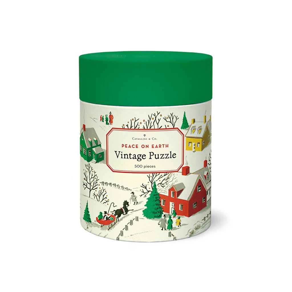 Peace On Earth Vintage Puzzle Boston General Store