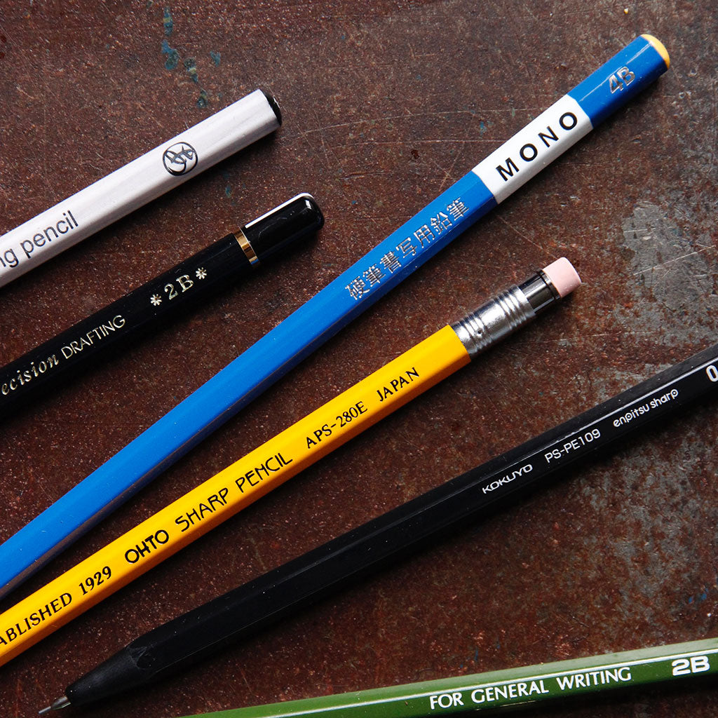 Join the Dark Side: Grades of Pencil Graphite from HB to 4B — The Gentleman  Stationer