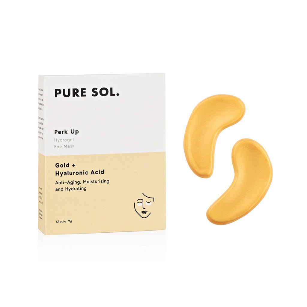 Perk Up - Gold and Hyaluronic Acid Eye Mask    at Boston General Store
