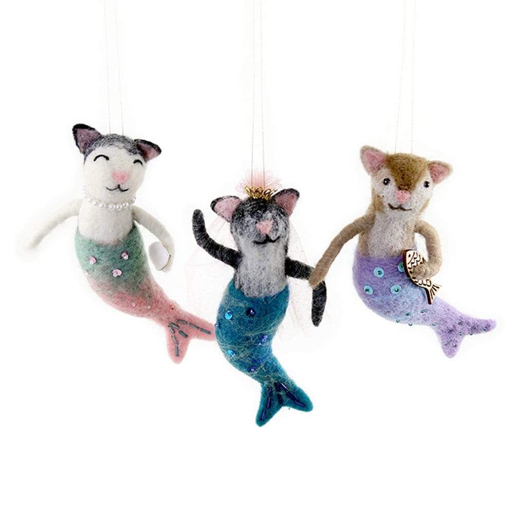 Purr-Maid Ornament    at Boston General Store