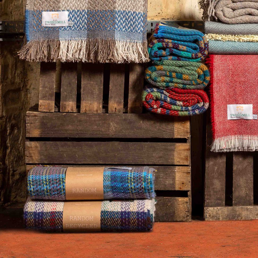 Recycled Wool Blanket    at Boston General Store