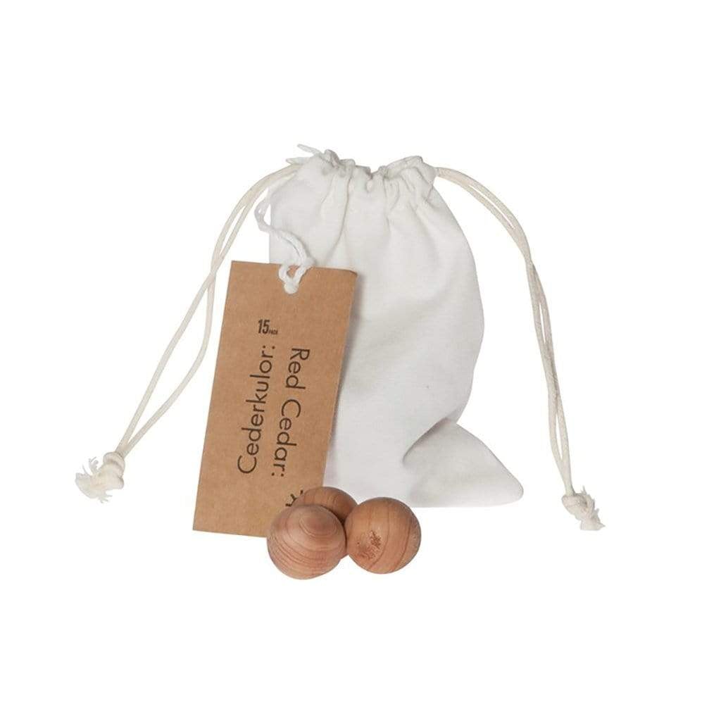 Red Cedar Balls in Cotton Bag    at Boston General Store