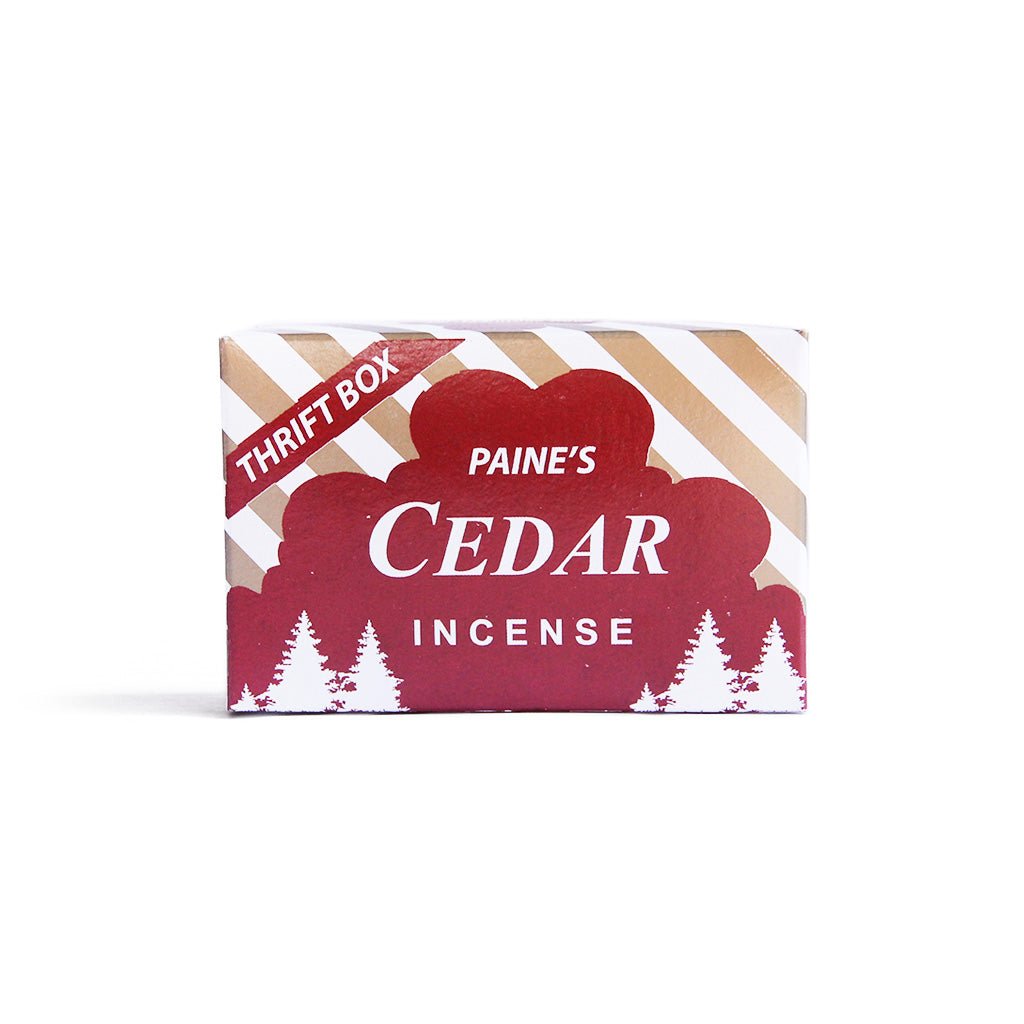 Red Cedar Cone Incense Regular Box   at Boston General Store