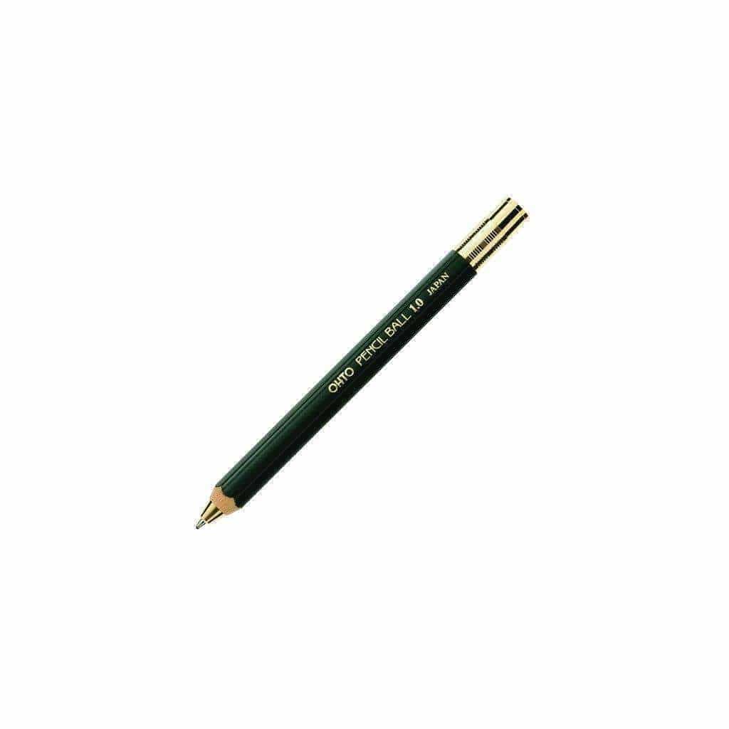 Refillable Pencil Ball Pen 1.0 Green   at Boston General Store