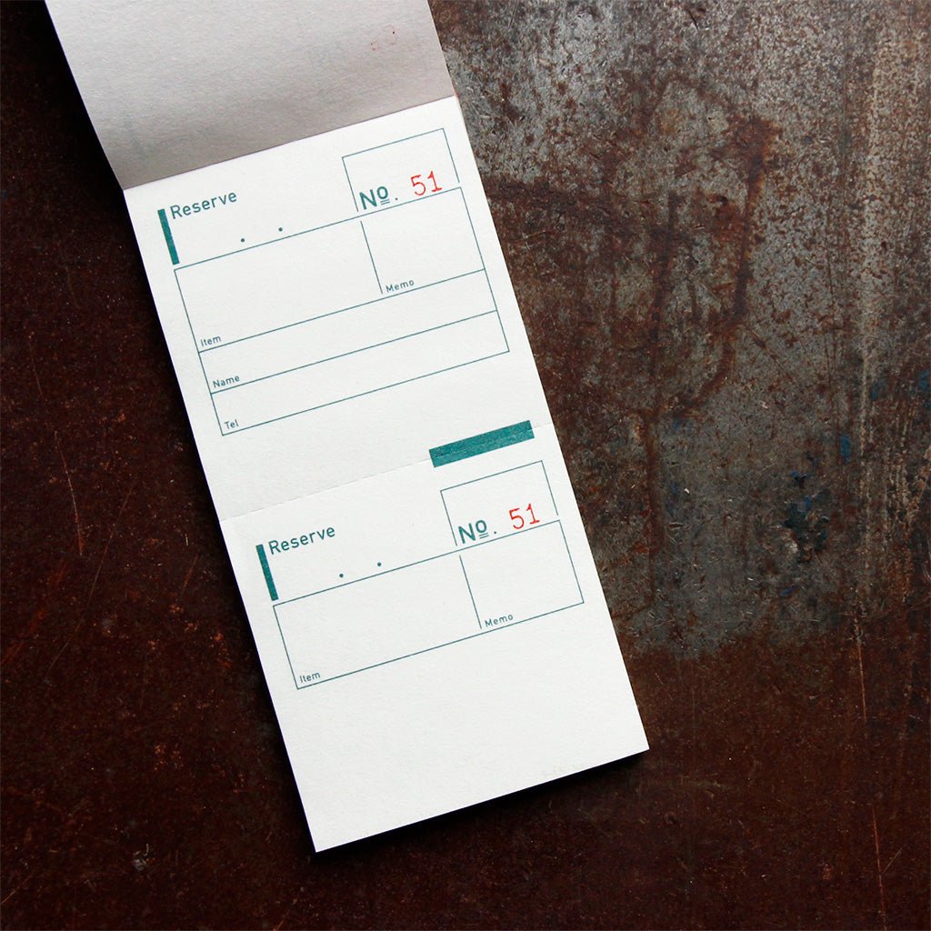 Reserve Note Pad    at Boston General Store
