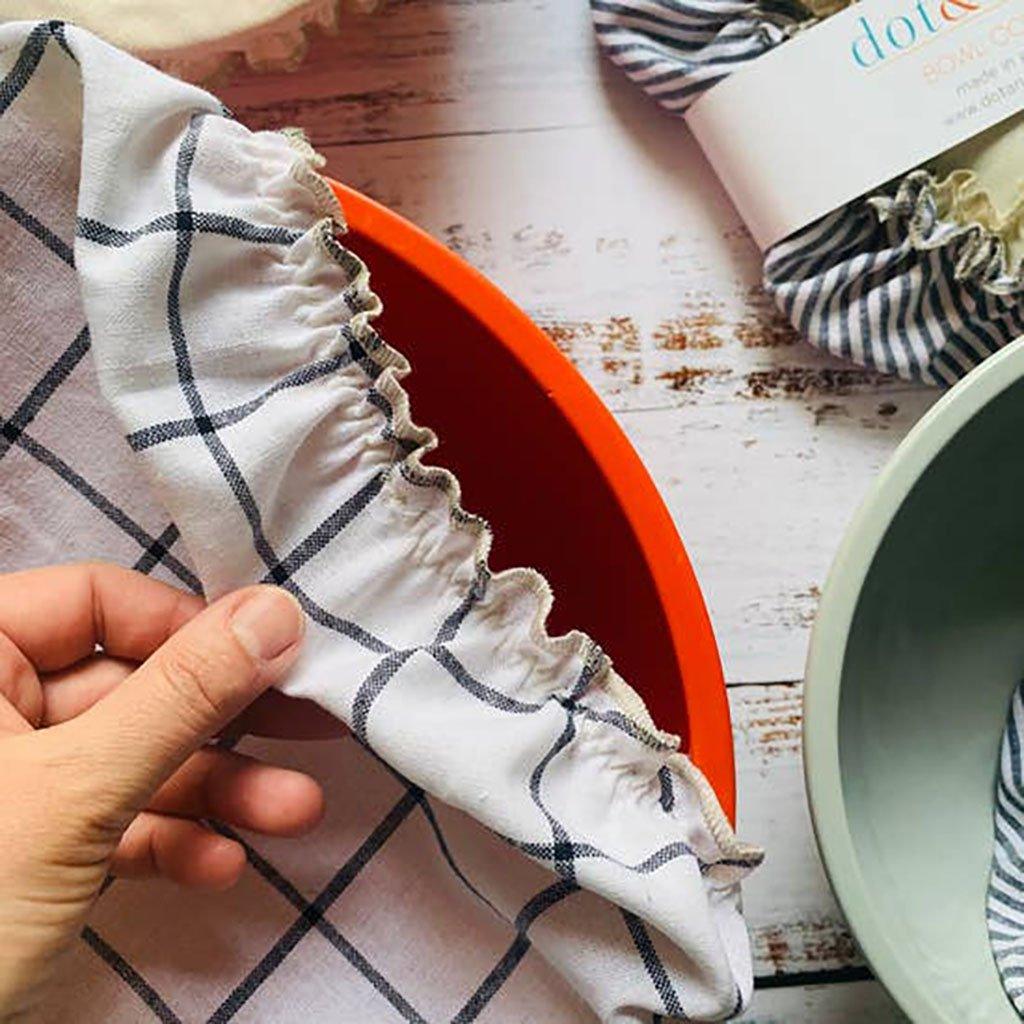 Reusable Fabric Bowl Covers, Set of 3 Boston General Store