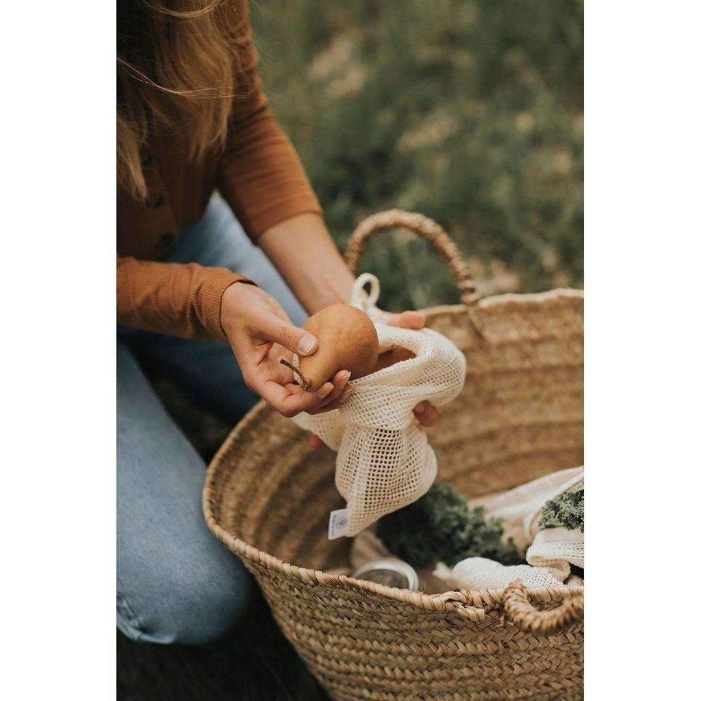 Reusable Mesh Produce Bag, Set of 3    at Boston General Store