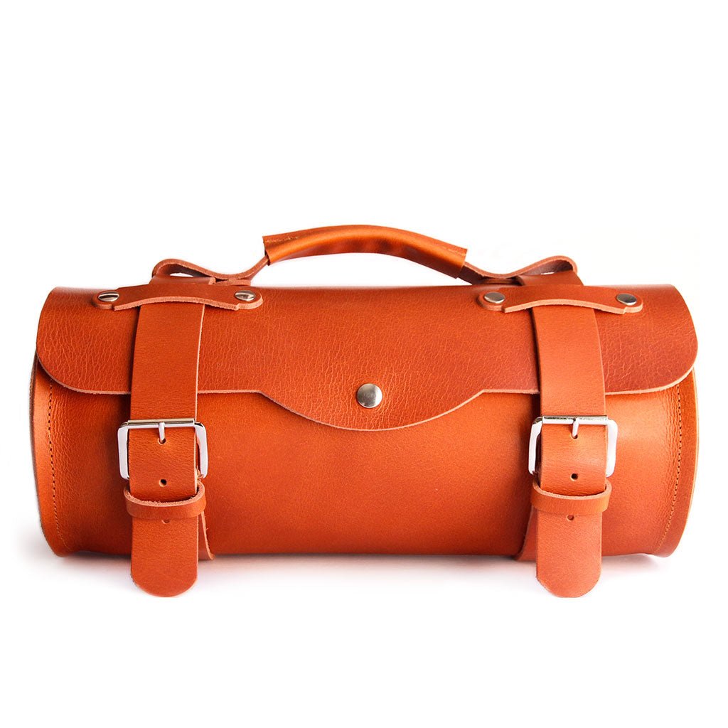 Round Leather Tool Bag Boston General Store